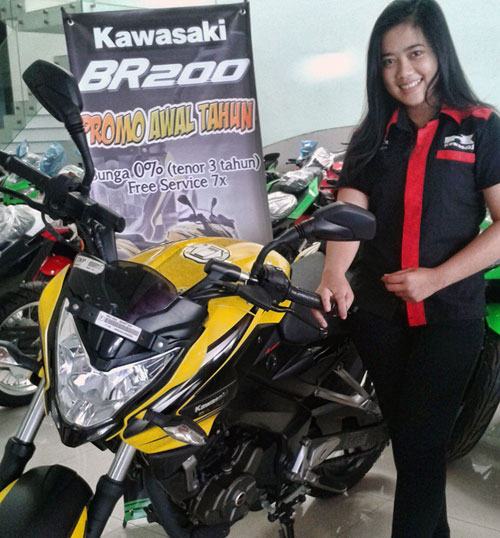 Kawasaki Beri Promo Tanpa Bunga Plus Gratis Servis