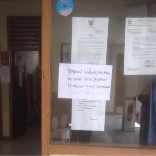 Pegawai Melayat Semua, Pelayanan Kantor Kecamatan Weru Tutup Sementara