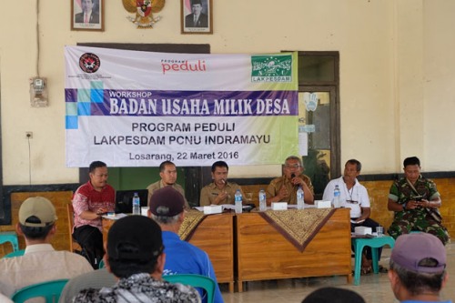 Suku Dayak Losarang Ikuti Workshop BUMDes