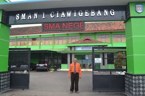 SMAN 1 Ciawigebang Mulai Berkibar, Tahun Depan Siap UNBK