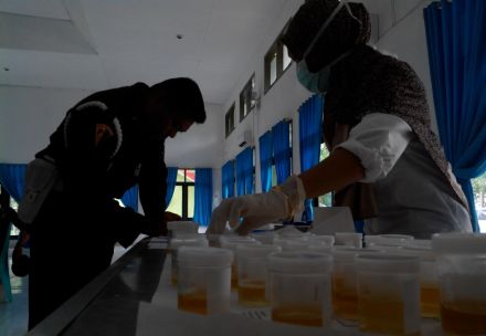 160 Anggota Denpom Cirebon Tes Urine