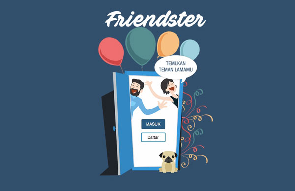 Haha… Friendster muncul lagi