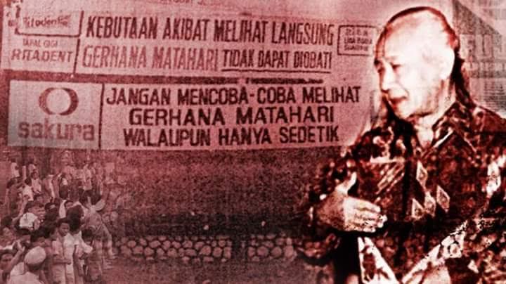 Pada Gerhana 1983, Indonesia Jadi Tertawaan Dunia