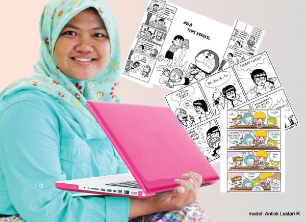 Makin Praktis dengan Komik Digital