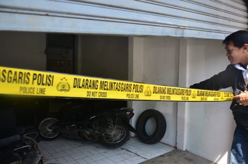 Polisi Kejar Pelaku Penyerangan Kantor Redaksi Cianjur Ekspres