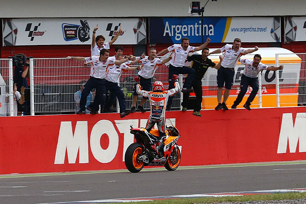 Meraih Podium MotoGP Argentina, Marquez makin PD