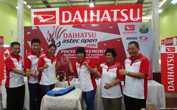 Turnamen Bulutangkis “Daihatsu ASTEC Open 2016” Digelar di Tujuh Kota