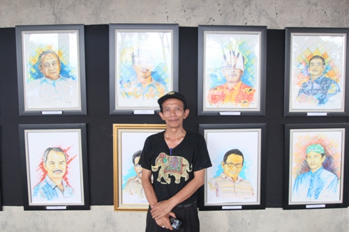 Mengenang Sosok Penting Kota Cirebon lewat Lukisan