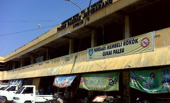 Tahun Depan, Pedagang Pasar Jatibarang Dipindah