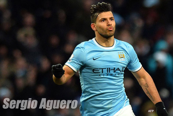 Manchester City, Sergio Aguero Melawan Hoodoo