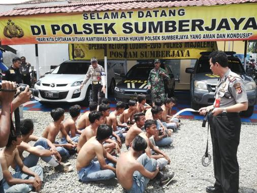 49 Siswa SMK dari Cirebon Terlibat Tawuran di Majalengka