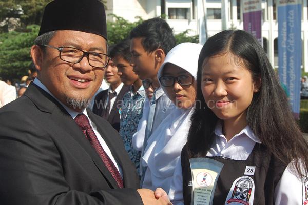 Glenda, Pelajar Cirebon Wakili Jabar di Olimpiade Sains Nasional