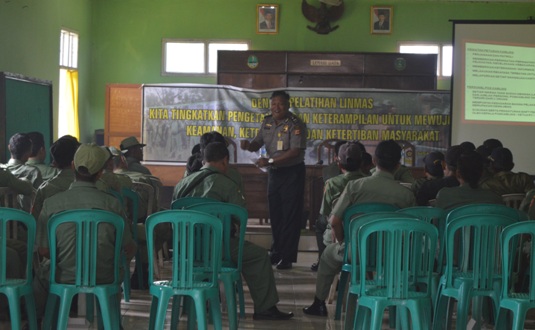 Pertolongan Pertama ada Pada Linmas