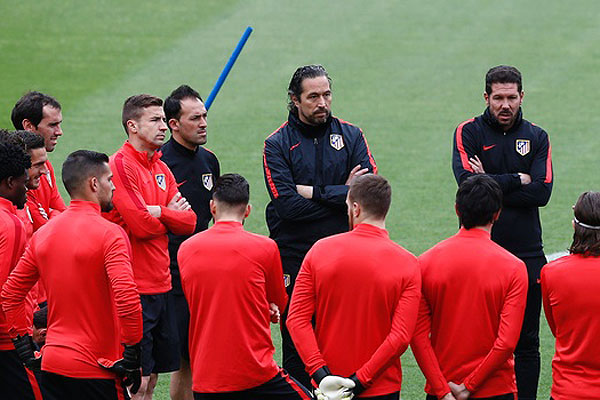 Atletico Madrid, Latihan Tertutup Demi Perkuat Mental