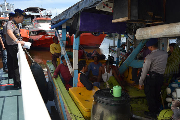 Polair Tangkap 67 Nelayan Brebes di Perairan Cirebon