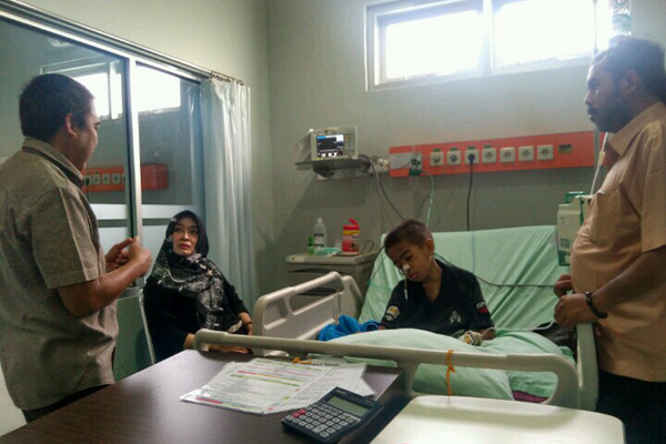 Ditengok Istri Bupati, Penderita Tumor Ganas Bakal Dirujuk ke RSHS