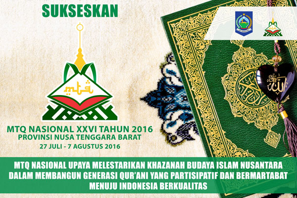 Tuan Rumah MTQ 2016, Lombok Promosikan Destinasi Halal