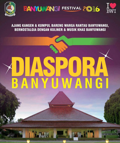 Sambil Mudik, Menpar Arief Yahya Hadiri Diaspora Banyuwangi