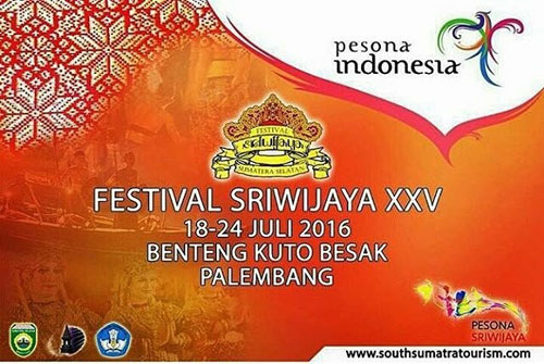 Festival Sriwijaya XXV 2016 Bakal Digelar di Benteng Kuto Besak, Palembang