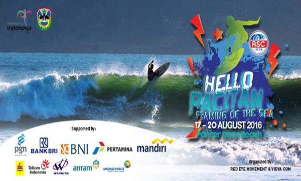 Hello Pacitan 2016, Ajang Kompetisi Surfing Asia