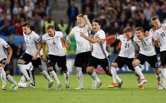 Menang Mental, Jerman ke Semifinal