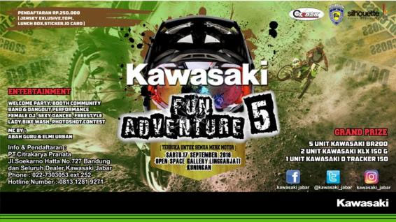 Kuningan Siap Helat Kawasaki Fun Adventure Ke-5