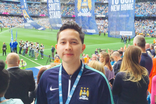 Ini Hanif Thamrin, “Wakil Indonesia”di Manchester City