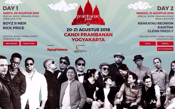 Boyz II Men Bakal Menyihir Indihome Prambanan Jazz 2016