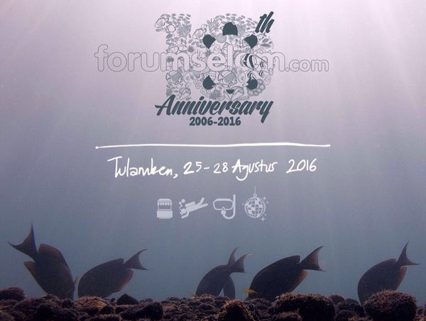 Diver Gathering 10th Years Anniversary di Tulamben