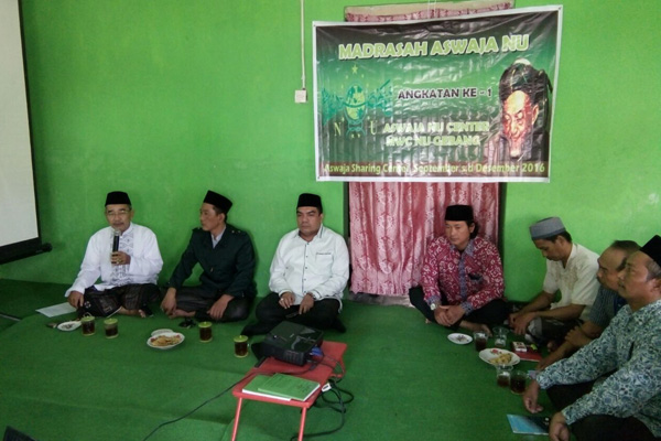 MWC NU Gebang Gelar Madrasah Aswaja