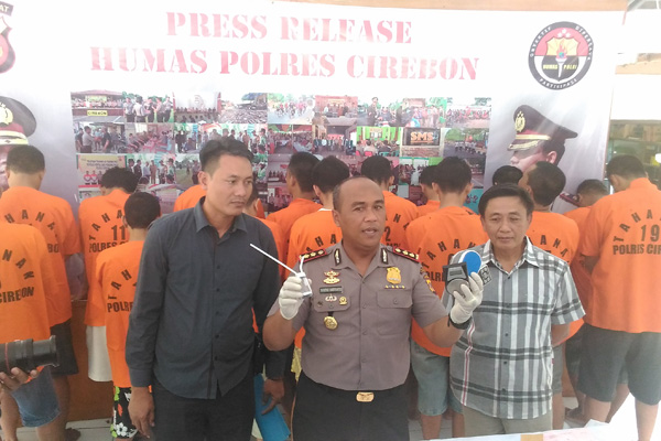 Polres Cirebon Ungkap 12 Kasus Narkoba, Tangkap 15 Tersangka