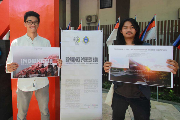 2 Mahasiswa Indonesia Rancang 5 Stadion untuk Piala Dunia 2026