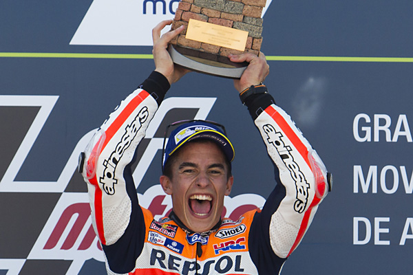 Kemenangan Marquez di Aragon Sudah Setengah Juara