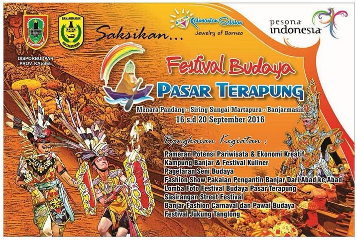 Kalsel Memancing Wisatawan dengan Festival Budaya Pasar Terapung