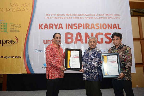 SPS Pusat Pilih Menpar Arief Yahya Sebagai Tokoh Inspirasional 2016