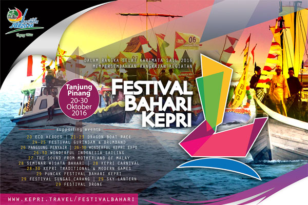 Festival Bahari Kepri 2016 Jadi Ambassadors Tour