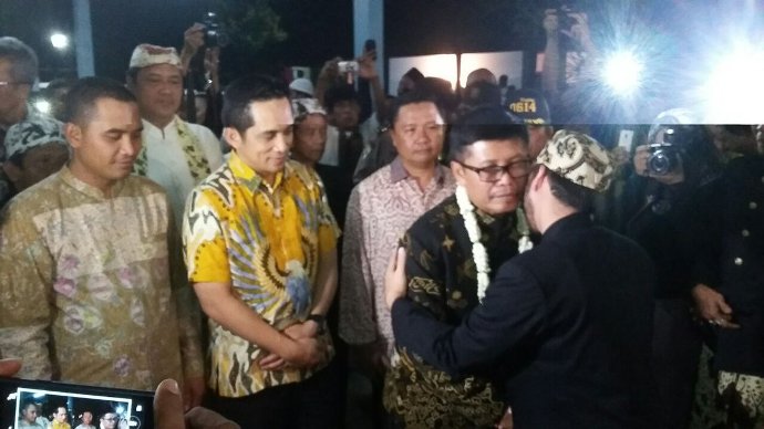 Pimpinan Daerah Ikut Babad Cirebon di Keraton Kanoman