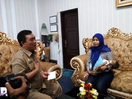 Walikota Azis Ajak Galang Dana Bantu Bayi Cantiqa