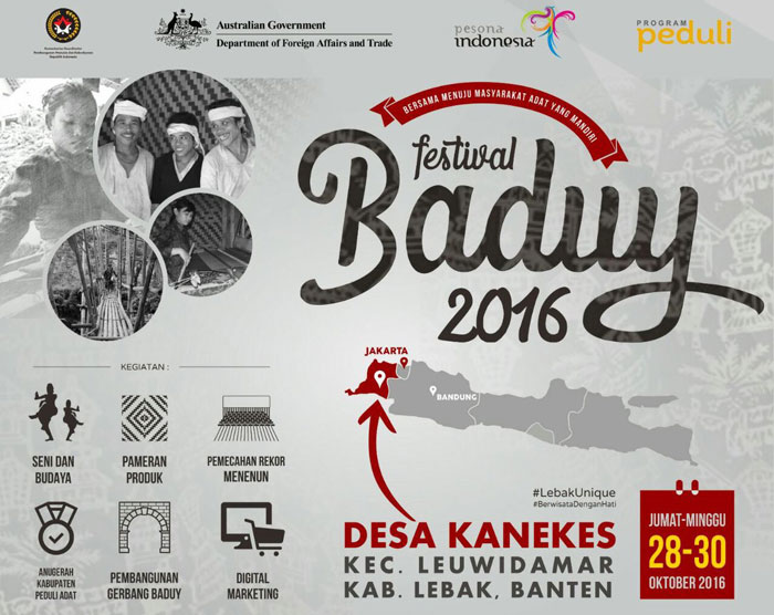 Yuk ke Banten, Sambangi Debut Festival Baduy 2016