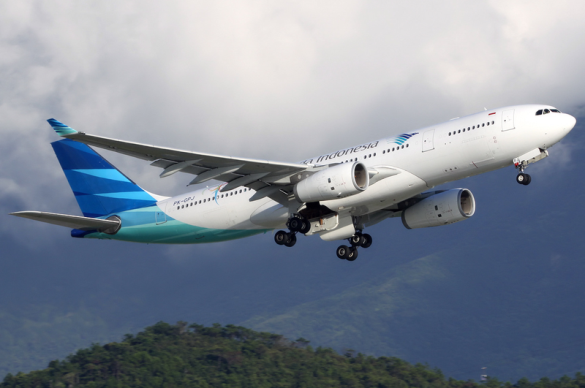 Garuda Indonesia Berlabuh di Labuan Bajo