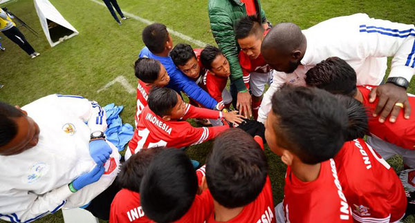 Timnas Indonesia U-12, Kalahkan Italia dan Prancis, Kandas oleh Argentina