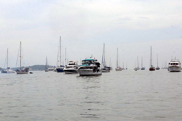 Kepri Carnival, Pukau Wisman dan Yachters