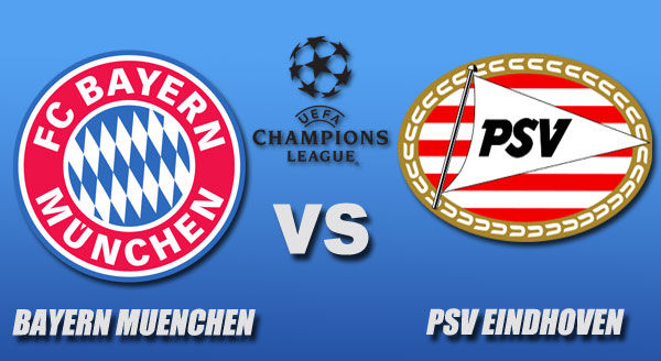 Bayern Muenchen vs PSV Eindhoven, Sama-sama Buru Kemenangan