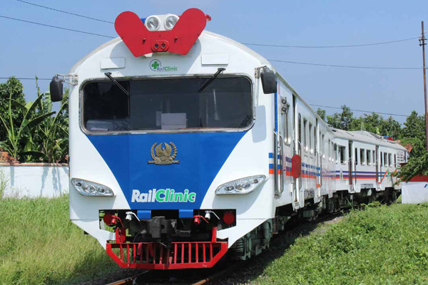 Rail Clinic, Layanan Kesehatan di Atas Gerbong