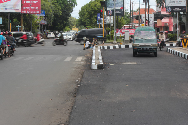 Tikungan Jl Pemuda Dibuka, ke Jl Cipto Lebih Lancar