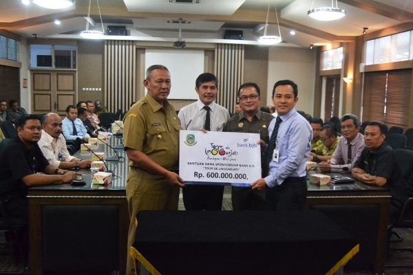 Bank BJB Sumbang Rp 600 Juta untuk Tour de Linggarjati