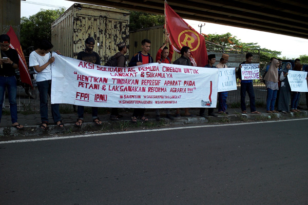 Janggal dengan Proses Pembangunan BIJB, Pemuda Cirebon Turun Aksi