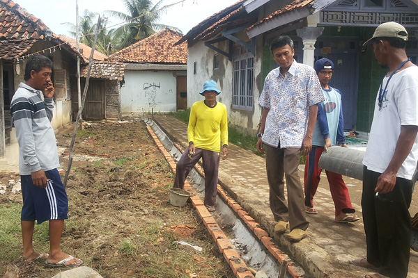 Untungnya, Dusun Sigrong Kini Punya Saluran Limbah