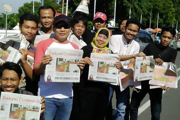 HUT Ke-5 Harian Rakyat Cirebon, Netizen: Tambah Top Markotop