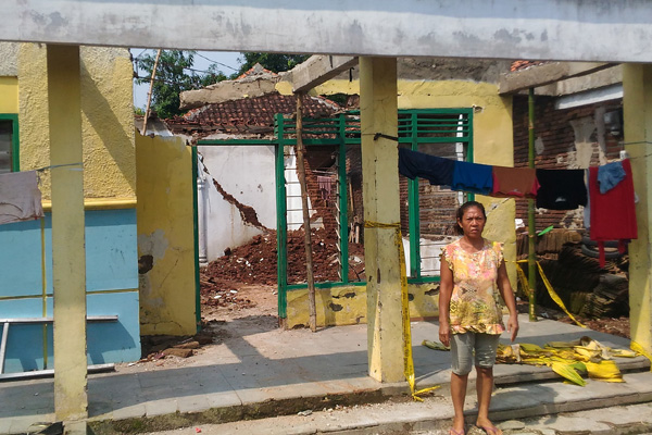 Tanpa Hujan dan Angin, Rumah Janda 3 Anak Ini Ambruk